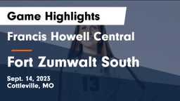 Francis Howell Central  vs Fort Zumwalt South  Game Highlights - Sept. 14, 2023