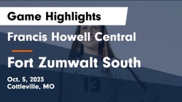 Francis Howell Central  vs Fort Zumwalt South  Game Highlights - Oct. 5, 2023
