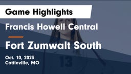 Francis Howell Central  vs Fort Zumwalt South  Game Highlights - Oct. 10, 2023