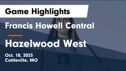 Francis Howell Central  vs Hazelwood West  Game Highlights - Oct. 18, 2023