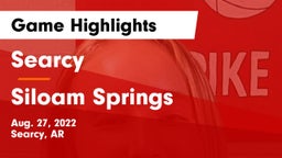 Searcy  vs Siloam Springs  Game Highlights - Aug. 27, 2022
