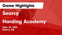 Searcy  vs Harding Academy  Game Highlights - Sept. 24, 2022