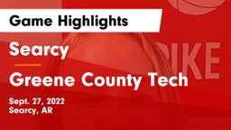 Searcy  vs Greene County Tech  Game Highlights - Sept. 27, 2022