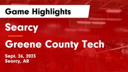 Searcy  vs Greene County Tech  Game Highlights - Sept. 26, 2023