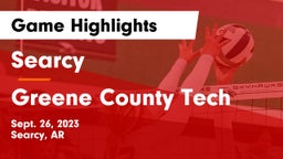 Searcy  vs Greene County Tech  Game Highlights - Sept. 26, 2023