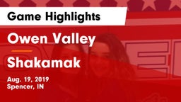 Owen Valley  vs Shakamak Game Highlights - Aug. 19, 2019