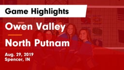 Owen Valley  vs North Putnam  Game Highlights - Aug. 29, 2019