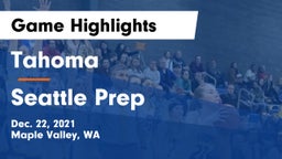 Tahoma  vs Seattle Prep Game Highlights - Dec. 22, 2021