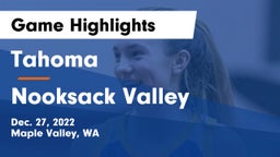 Tahoma  vs Nooksack Valley  Game Highlights - Dec. 27, 2022