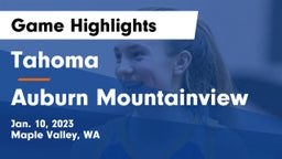 Tahoma  vs Auburn Mountainview  Game Highlights - Jan. 10, 2023