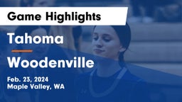 Tahoma  vs Woodenville Game Highlights - Feb. 23, 2024