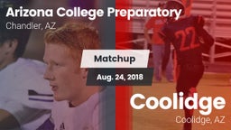 Matchup: Arizona College Prep vs. Coolidge  2017