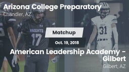 Matchup: Arizona College Prep vs. American Leadership Academy - Gilbert  2017