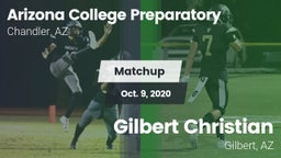 Matchup: Arizona College Prep vs. Gilbert Christian  2020