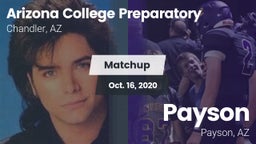 Matchup: Arizona College Prep vs. Payson  2020
