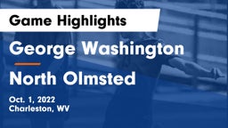 George Washington  vs North Olmsted  Game Highlights - Oct. 1, 2022