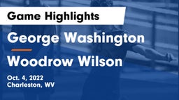 George Washington  vs Woodrow Wilson  Game Highlights - Oct. 4, 2022