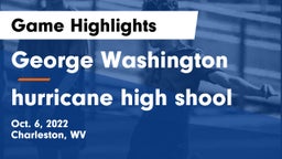 George Washington  vs hurricane high shool Game Highlights - Oct. 6, 2022