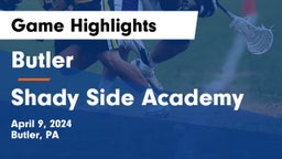 Butler  vs Shady Side Academy Game Highlights - April 9, 2024