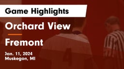 Orchard View  vs Fremont  Game Highlights - Jan. 11, 2024