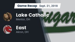 Recap: Lake Catholic  vs. East  2018