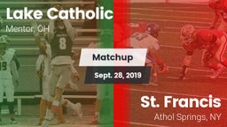 Matchup: Lake Catholic High vs. St. Francis  2019