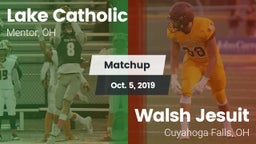 Matchup: Lake Catholic High vs. Walsh Jesuit  2019