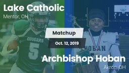 Matchup: Lake Catholic High vs. Archbishop Hoban  2019