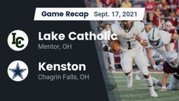 Recap: Lake Catholic  vs. Kenston  2021