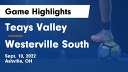 Teays Valley  vs Westerville South  Game Highlights - Sept. 10, 2022