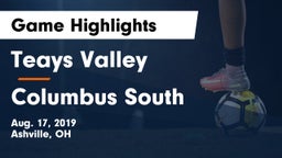 Teays Valley  vs Columbus South Game Highlights - Aug. 17, 2019