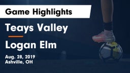 Teays Valley  vs Logan Elm Game Highlights - Aug. 28, 2019