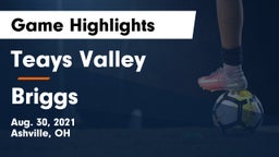 Teays Valley  vs Briggs  Game Highlights - Aug. 30, 2021