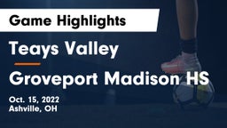 Teays Valley  vs Groveport Madison HS Game Highlights - Oct. 15, 2022