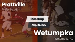 Matchup: Prattville High vs. Wetumpka  2017