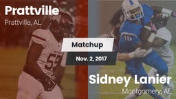 Matchup: Prattville High vs. Sidney Lanier  2017