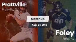 Matchup: Prattville High vs. Foley  2018