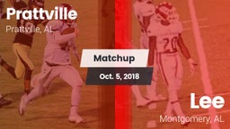 Matchup: Prattville High vs. Lee  2018
