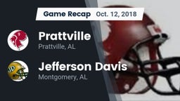 Recap: Prattville  vs. Jefferson Davis  2018