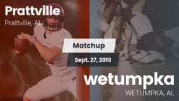 Matchup: Prattville High vs. wetumpka 2019