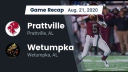 Recap: Prattville  vs. Wetumpka  2020