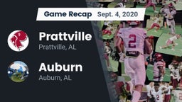 Recap: Prattville  vs. Auburn  2020