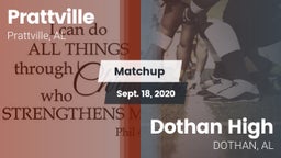 Matchup: Prattville High vs. Dothan High 2020