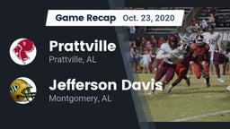 Recap: Prattville  vs. Jefferson Davis  2020