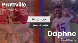 Matchup: Prattville High vs. Daphne  2020
