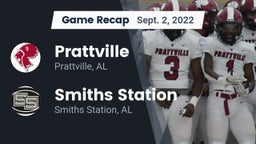Recap: Prattville  vs. Smiths Station  2022