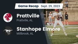 Recap: Prattville  vs. Stanhope Elmore  2023