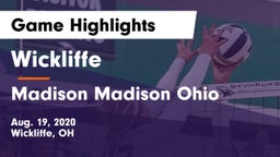 Wickliffe  vs Madison  Madison Ohio Game Highlights - Aug. 19, 2020