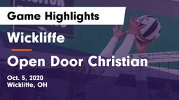 Wickliffe  vs Open Door Christian  Game Highlights - Oct. 5, 2020