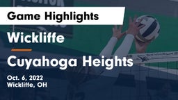 Wickliffe  vs Cuyahoga Heights  Game Highlights - Oct. 6, 2022